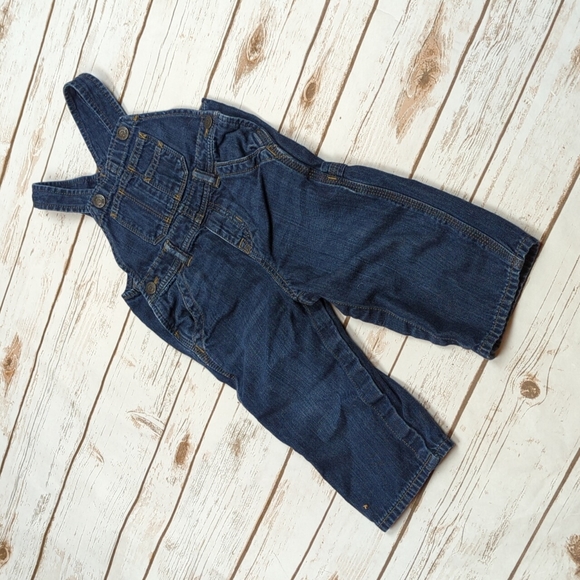 Baby Gap Factory Jean Overalls 18-24M - Picture 2 of 7